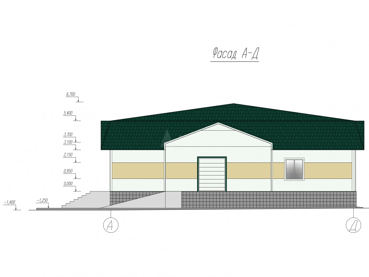 3D визуализация Фирменный магазин ПФ «Зеленецкая» - фото 2