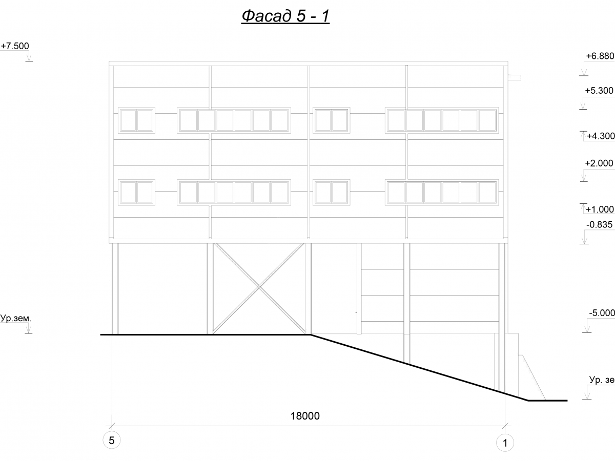 Планировка Производственный корпус из сэндвич-панелей -  фото 6